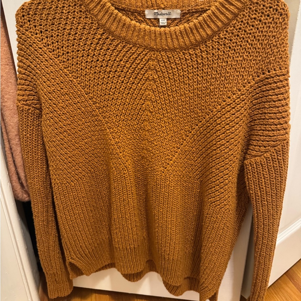 Madewell Mustard Women's Sweater size xxs